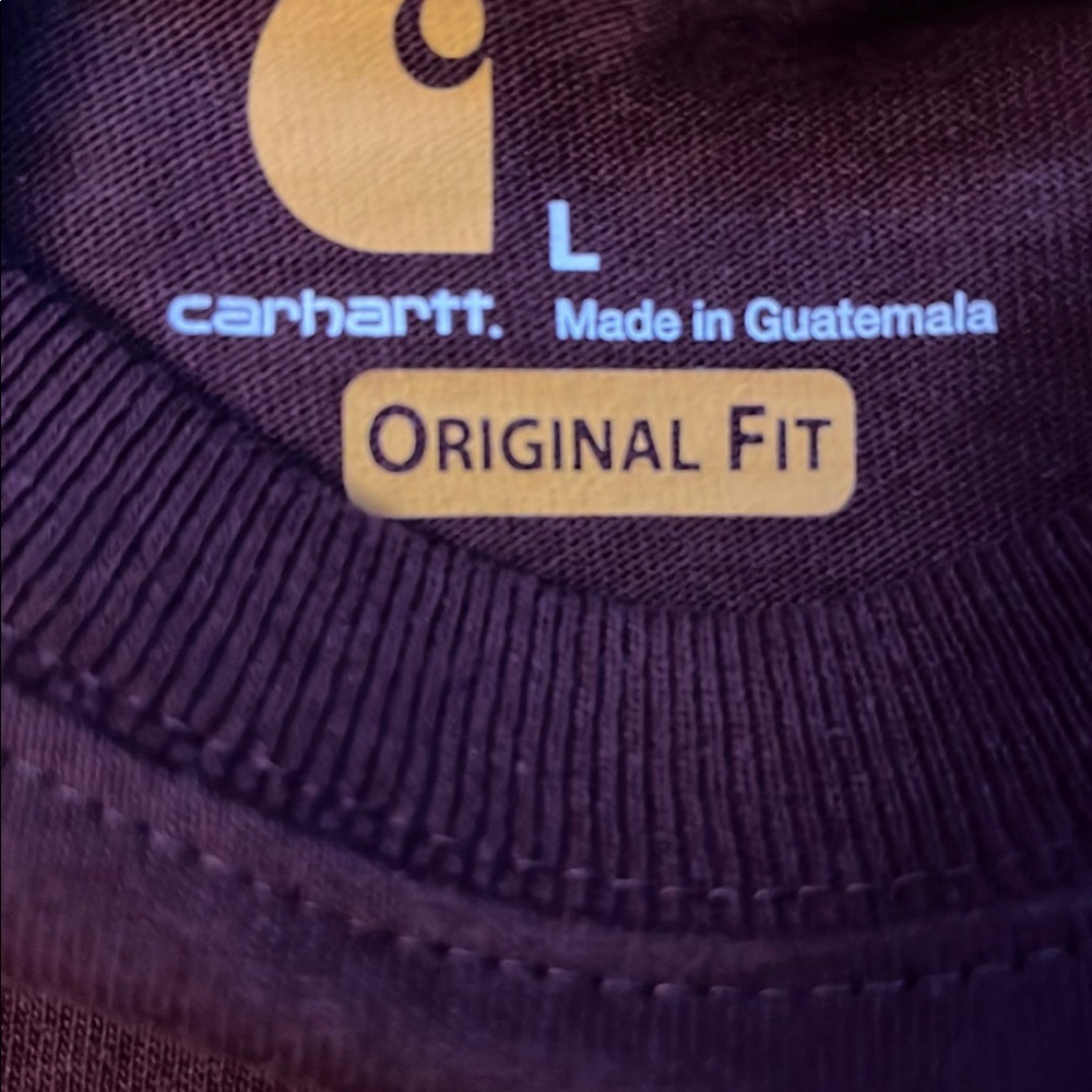 Carhartt LS szlarge NWT